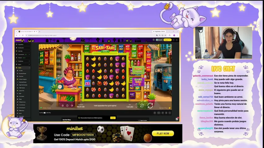 meelfleita playing Tasty Slot Machine - Live Casino Stream