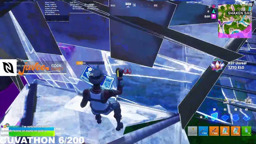 cuvey playing Fortnite - Live Casino Stream