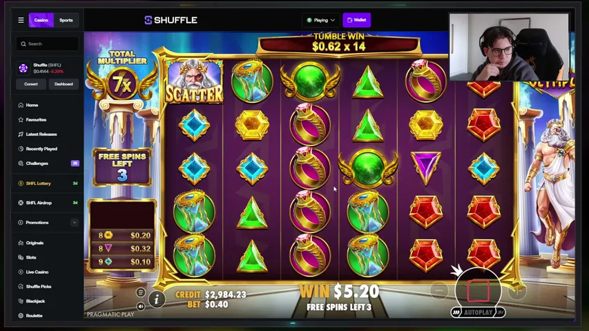 degenspins playing Slots & Casino - Live Casino Stream