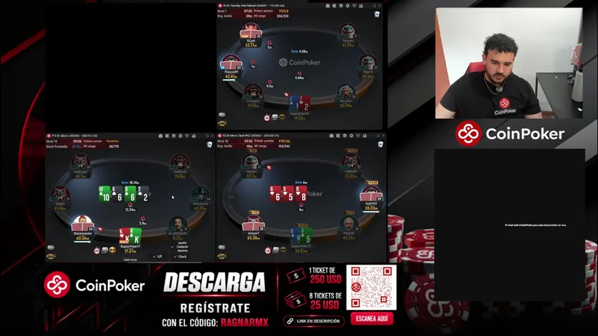 ragnarpokermx playing Poker - Live Casino Stream