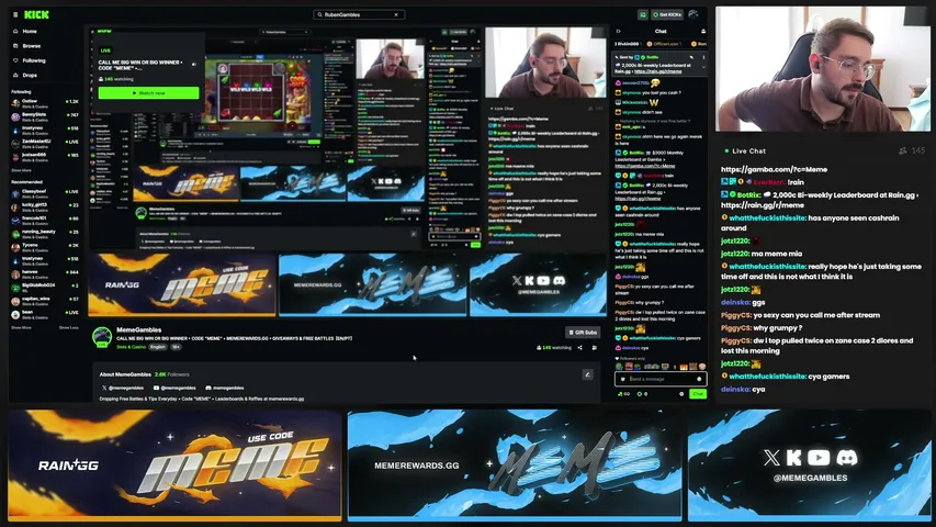 MemeGambles playing Slots & Casino - Live Casino Stream