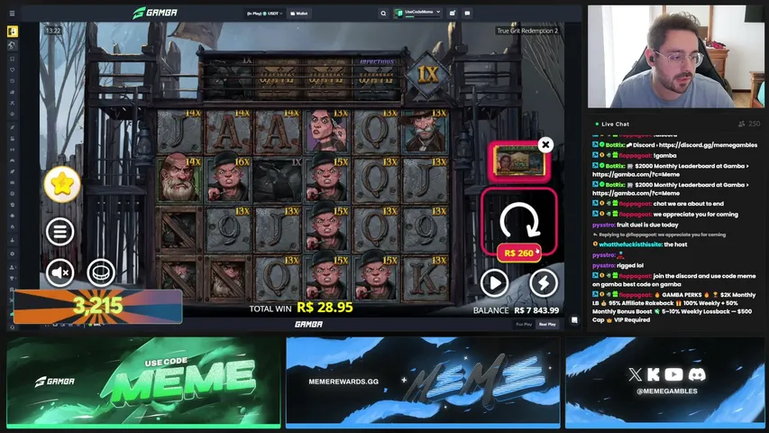 MemeGambles playing Slots & Casino - Live Casino Stream