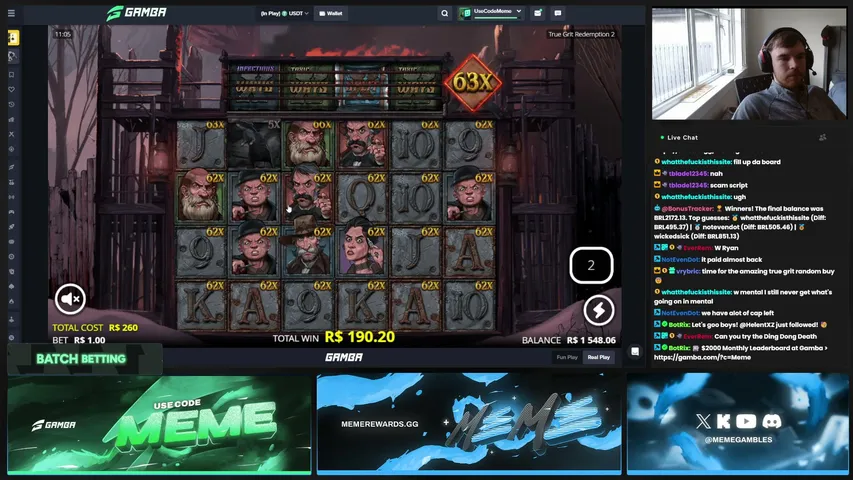 MemeGambles playing Slots & Casino - Live Casino Stream