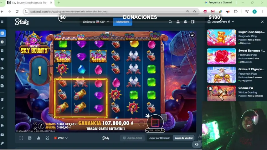 kevinevs1 playing Slots & Casino - Live Casino Stream
