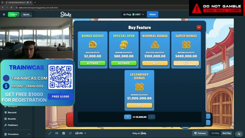 trafbinwvreckstv playing Slots & Casino - Live Casino Stream