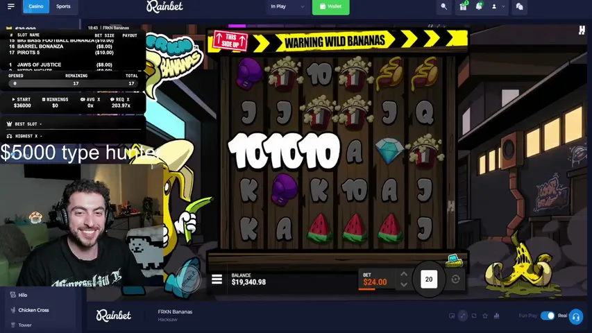 zack1631 playing Slots & Casino - Live Casino Stream