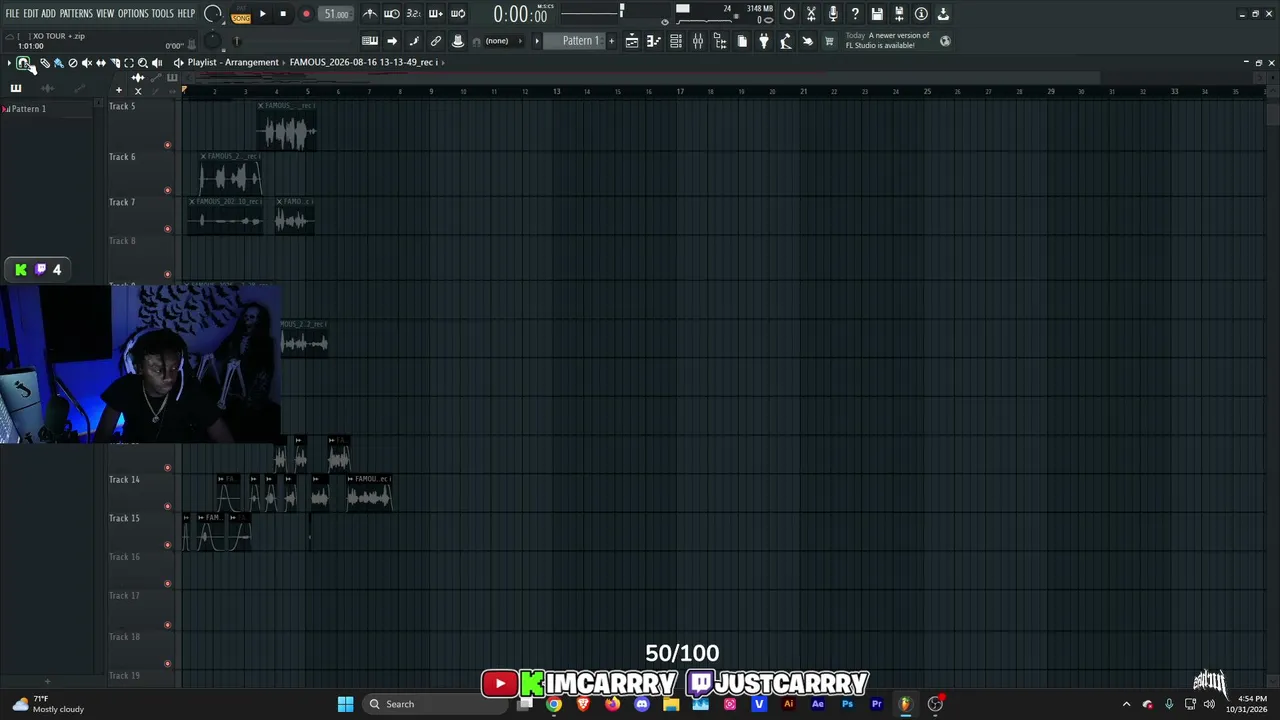 ImCarrry live stream