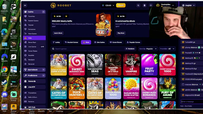 clivee playing Slots & Casino - Live Casino Stream