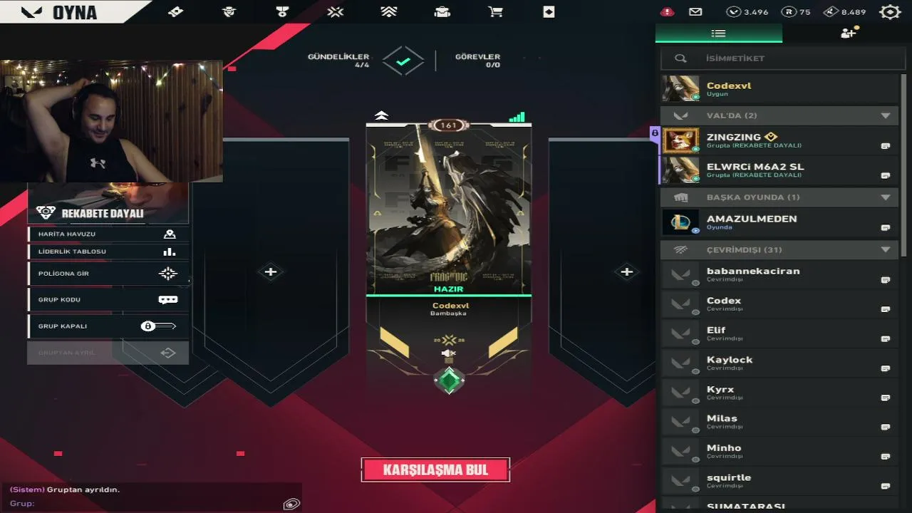 Codexvl live