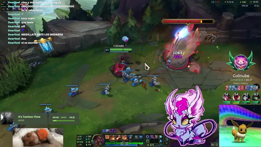 Rata irresponsable regresa a donde fue feliz, mientras no cierra el orto, ven amixi. <3