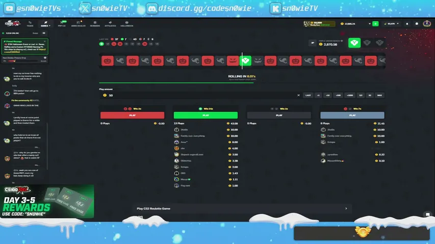 sn0wieTV playing Slots & Casino - Live Casino Stream