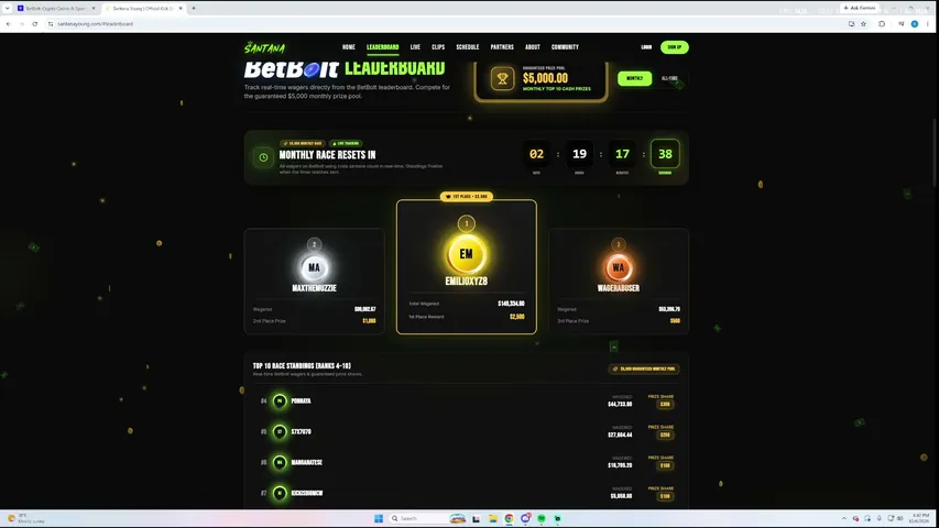 santanayoung playing Slots & Casino - Live Casino Stream