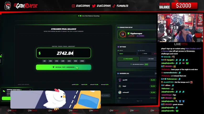 12grimreaper playing Slots & Casino - Live Casino Stream