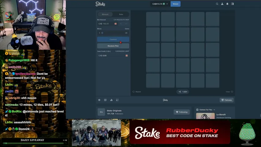 RubberAKDucky playing Slots & Casino - Live Casino Stream
