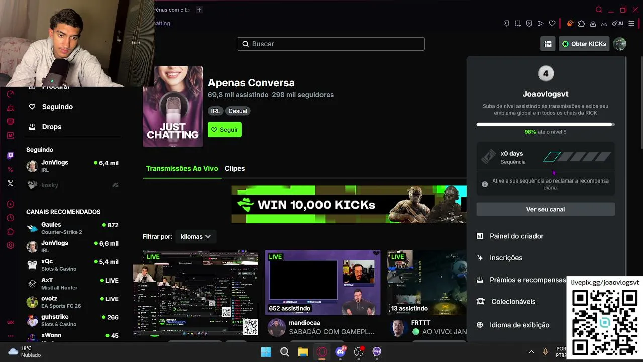 Joaovlogsvt live