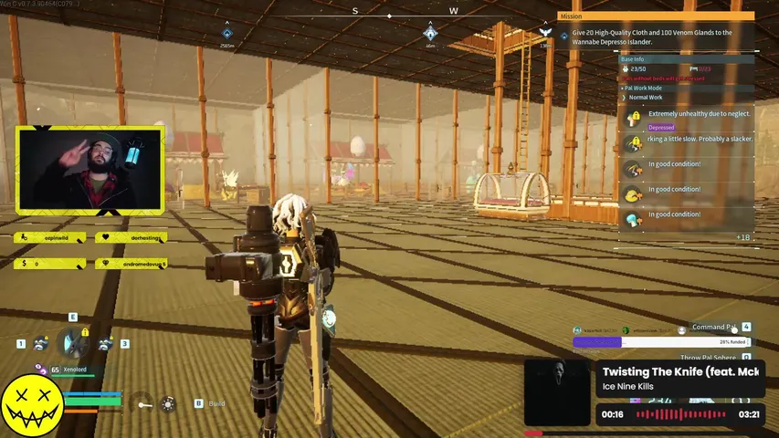 Day 63 of spending 100 irl days in palworld