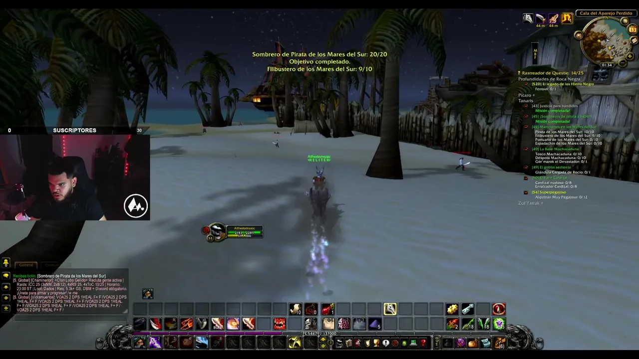 WOTLK Server Warmane 3.3.5a Rogue Undead
Cuenta nueva empezamos de cero again!!! 
dejame tu follow, consejos y tips