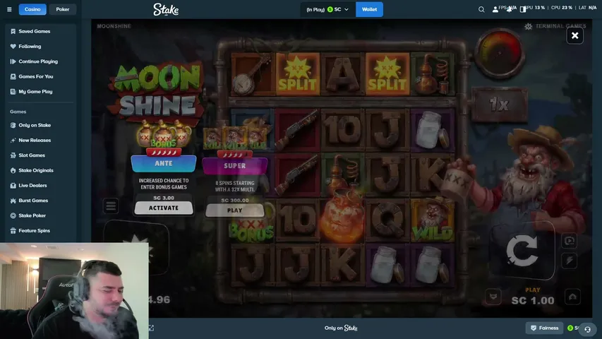 vodkafunky playing Slots & Casino - Live Casino Stream