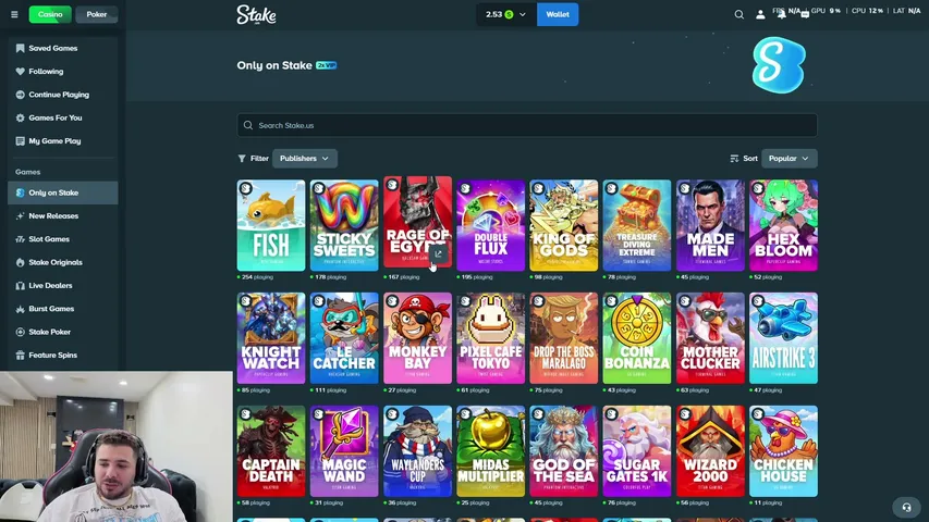 vodkafunky playing Slots & Casino - Live Casino Stream