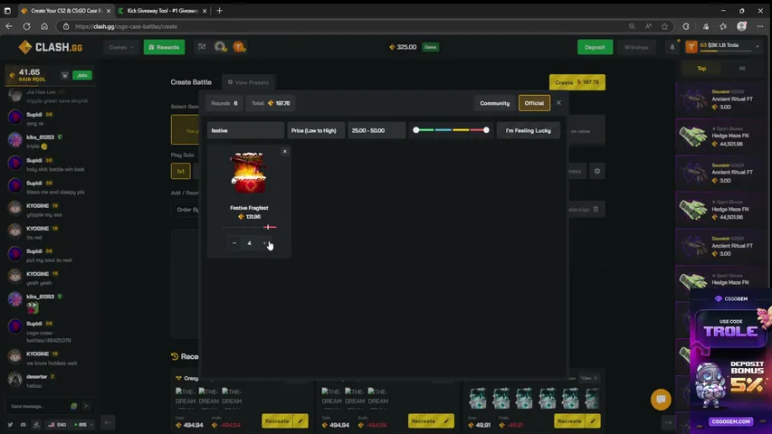 trole playing Slots & Casino - Live Casino Stream