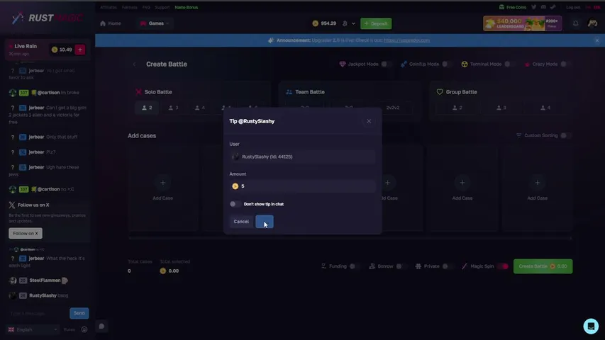roguegambles playing Slots & Casino - Live Casino Stream