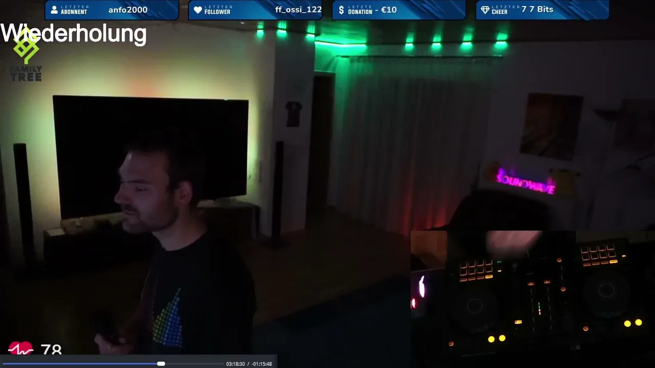 Soundwave1111 live