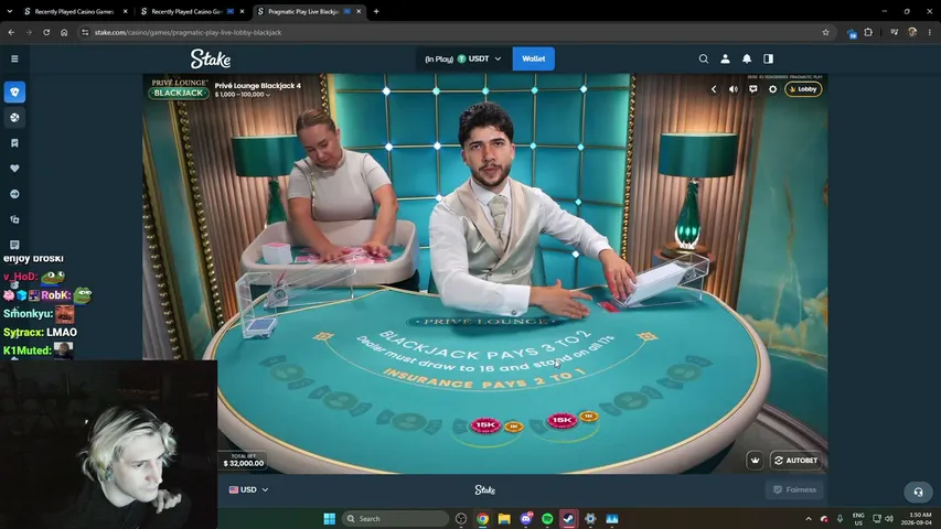 xQc playing Slots & Casino - Live Casino Stream