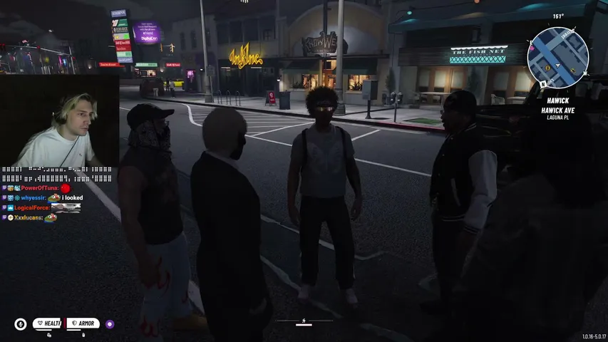 xQc playing Grand Theft Auto V (GTA) - Live Casino Stream