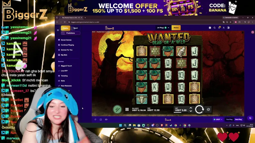 banana_malak playing Slots & Casino - Live Casino Stream