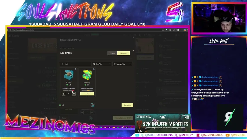 mezinomics playing Slots & Casino - Live Casino Stream