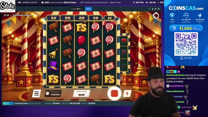 roshtteelln playing Slots & Casino - Live Casino Stream