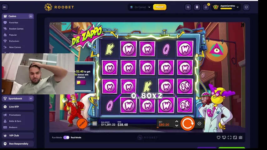 AppieWeb3 playing Slots & Casino - Live Casino Stream