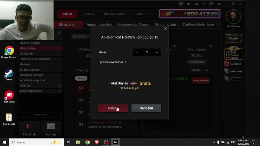 kingkrav playing Poker - Live Casino Stream