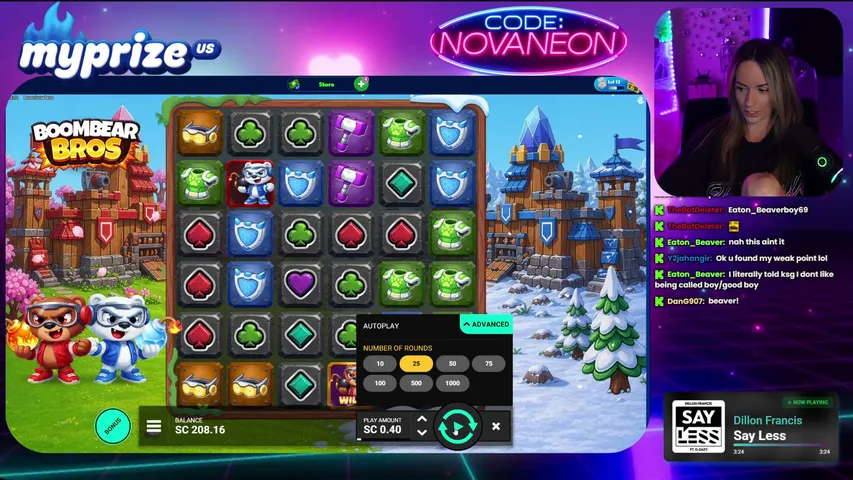 novaneon playing Slots & Casino - Live Casino Stream