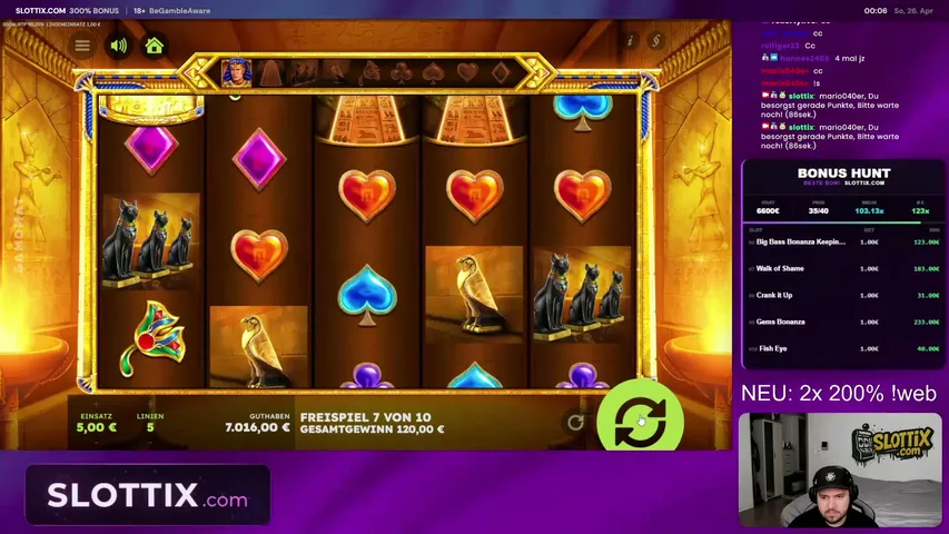 24/7 VOD - 300% BONUS AUF SLOTTIX.COM