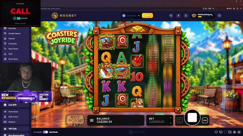 flyerempyre playing Slots & Casino - Live Casino Stream