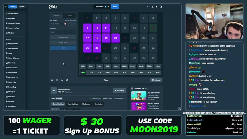 moonlight2019 playing Slots & Casino - Live Casino Stream