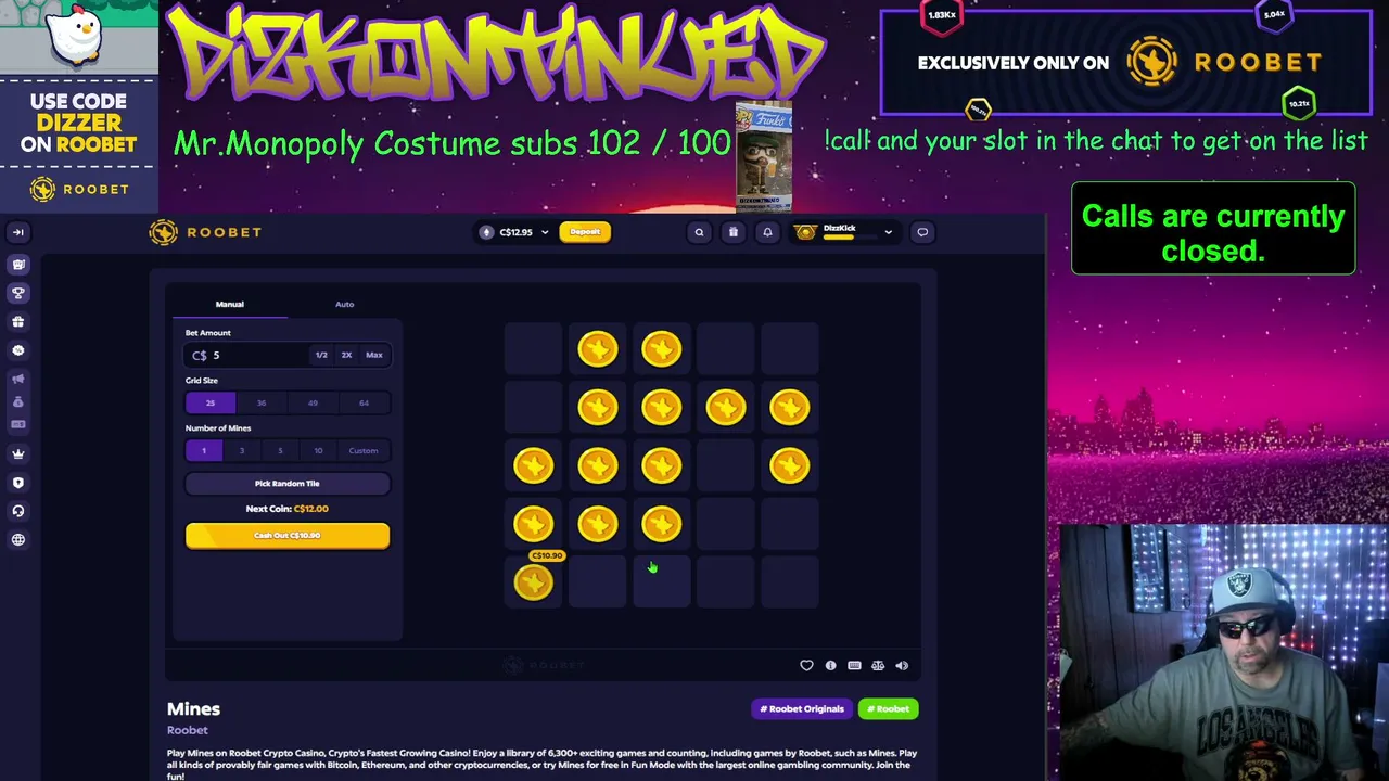 We Back On ROOOOOOOOOOBET! Let's Cash Out Today Boys! !Roo !Roobet !iG !x !YT !Dizcord