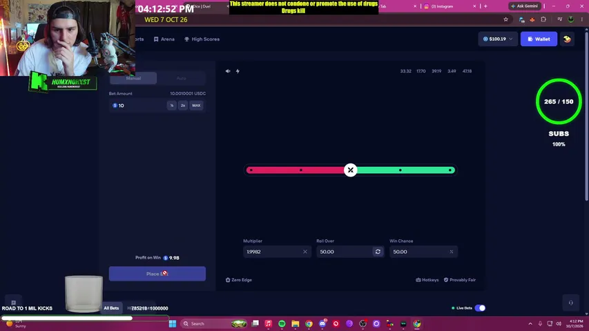 HumxnGhxst playing Slots & Casino - Live Casino Stream