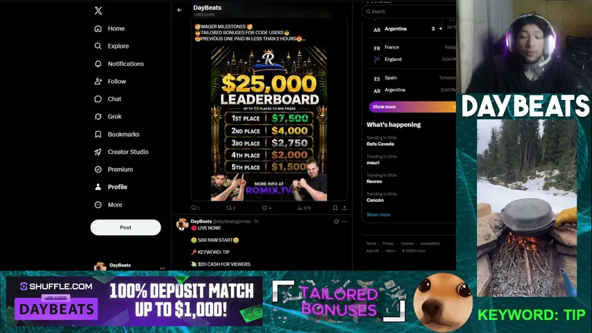 🔸500 RAW🔸NEW VIEWERS GET A CALL INSTANTLY🔸 KW: TIP🔸$25,001 LEADERBOARD🔸!WEB for Point Store🔸