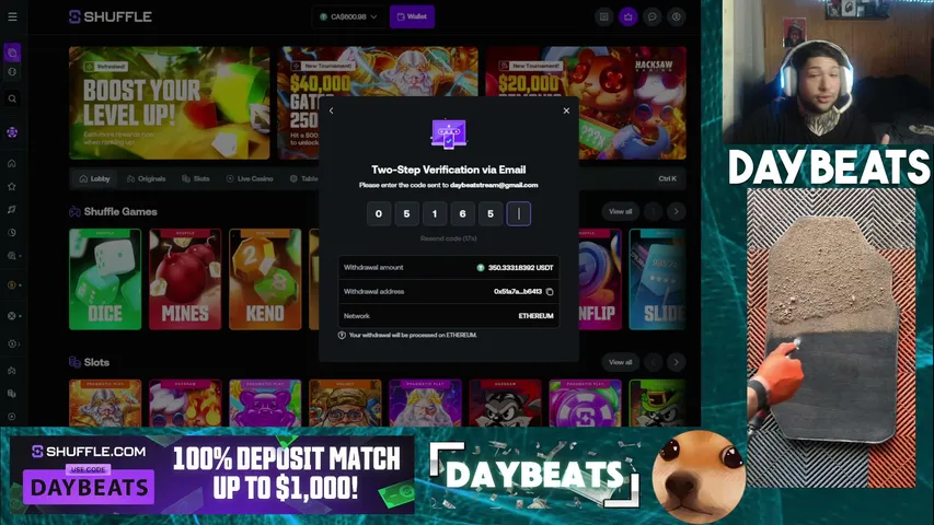 daybeats playing Slots & Casino - Live Casino Stream