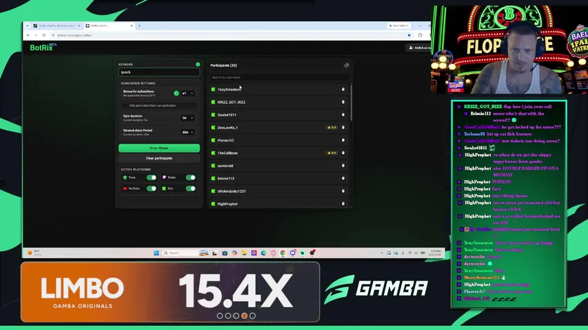 Flophouse playing Slots & Casino - Live Casino Stream