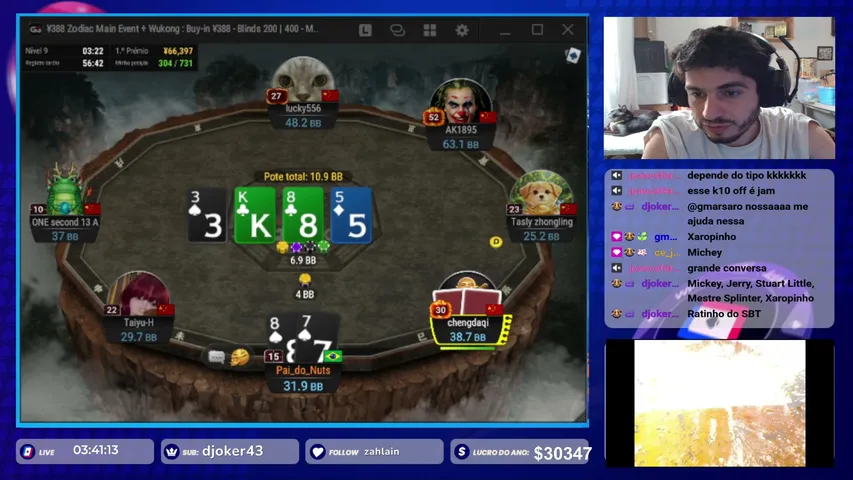 pai_do_nuts playing Poker - Live Casino Stream