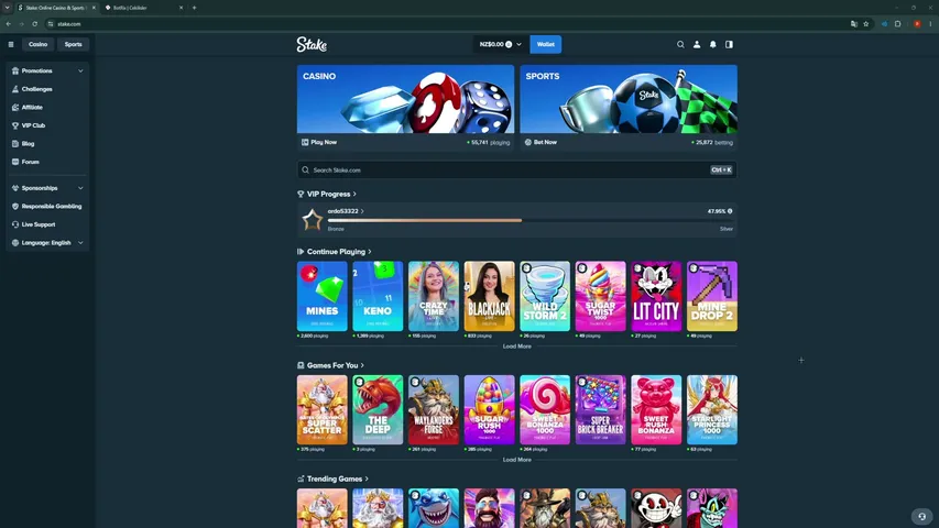 jackalgambles playing Slots & Casino - Live Casino Stream