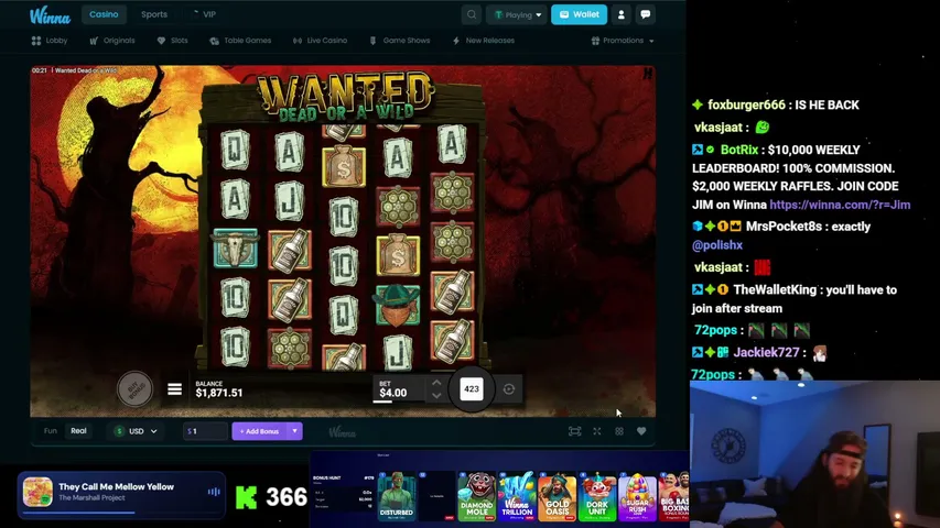 jimmymoneylive playing Slots & Casino - Live Casino Stream