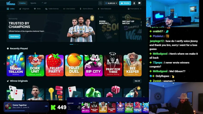 jimmymoneylive playing Slots & Casino - Live Casino Stream