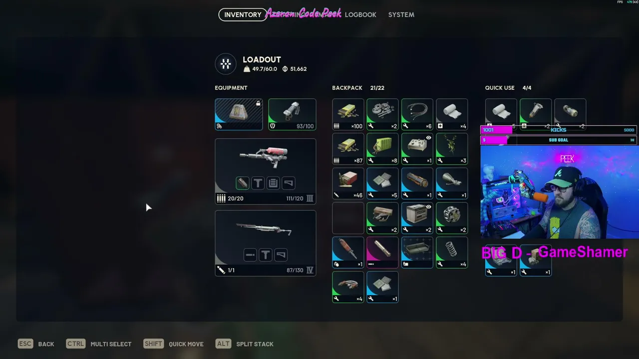 Peek live stream