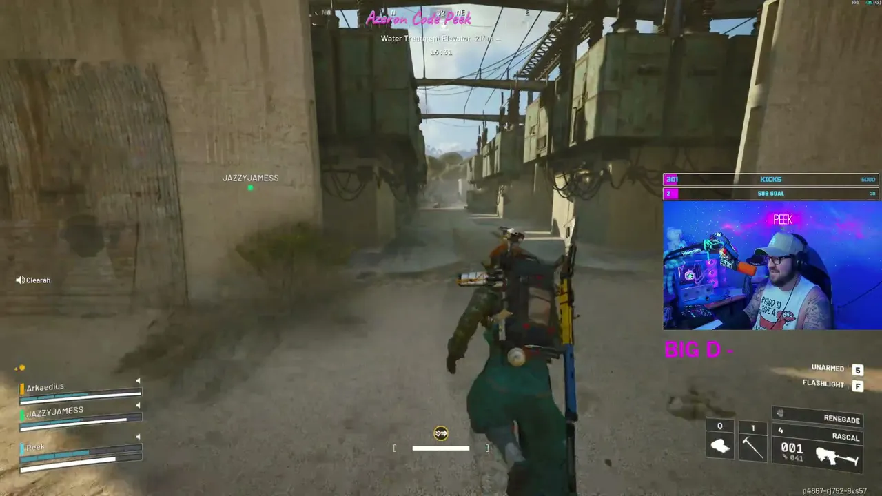 Peek live stream