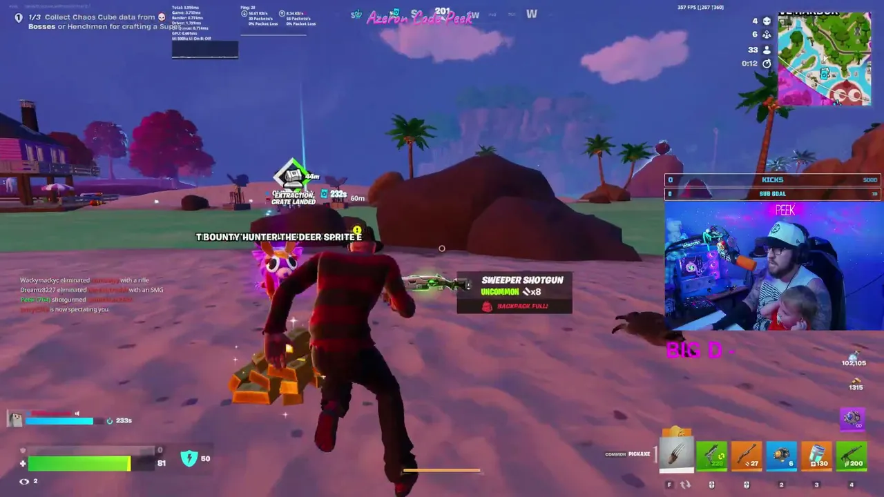 Peek live stream