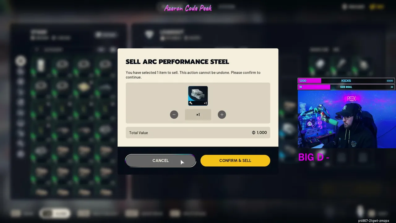 Peek live stream